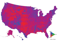 A county by county analysis of the 2008 presidential election results