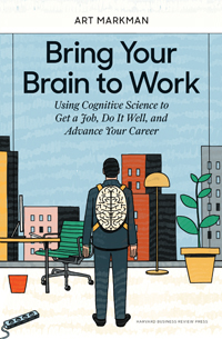 Book cover for Bring Your Brain to Work.