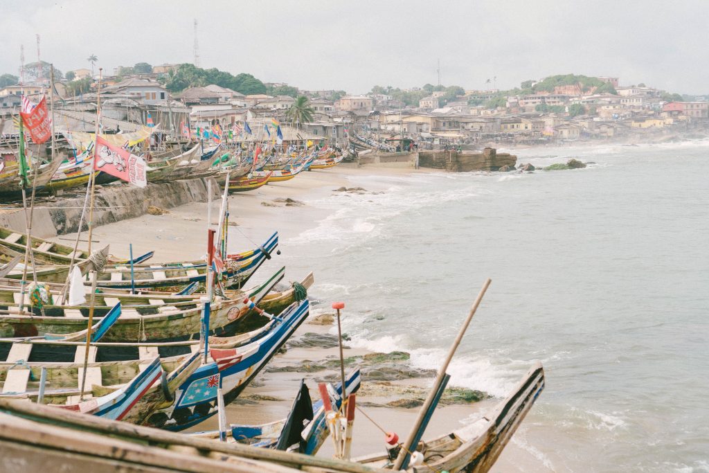 Jamestown, a fishing community in Accra, Ghana.