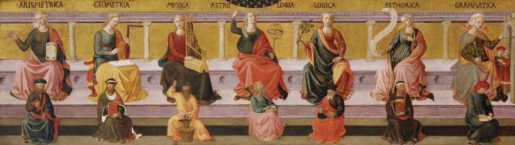Image of The Seven Liberal Arts, Francesco Pesellino and Workshop, c. 1450.