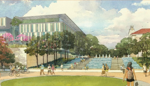Composite of Liberal Arts Building. 