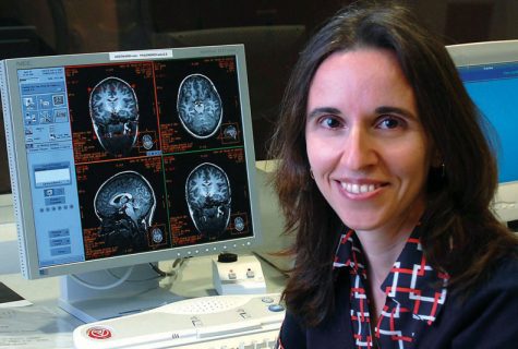 Andreana Haley, assistant professor of psychology, examines the link between insulin impairment and midlife cognitive decline.