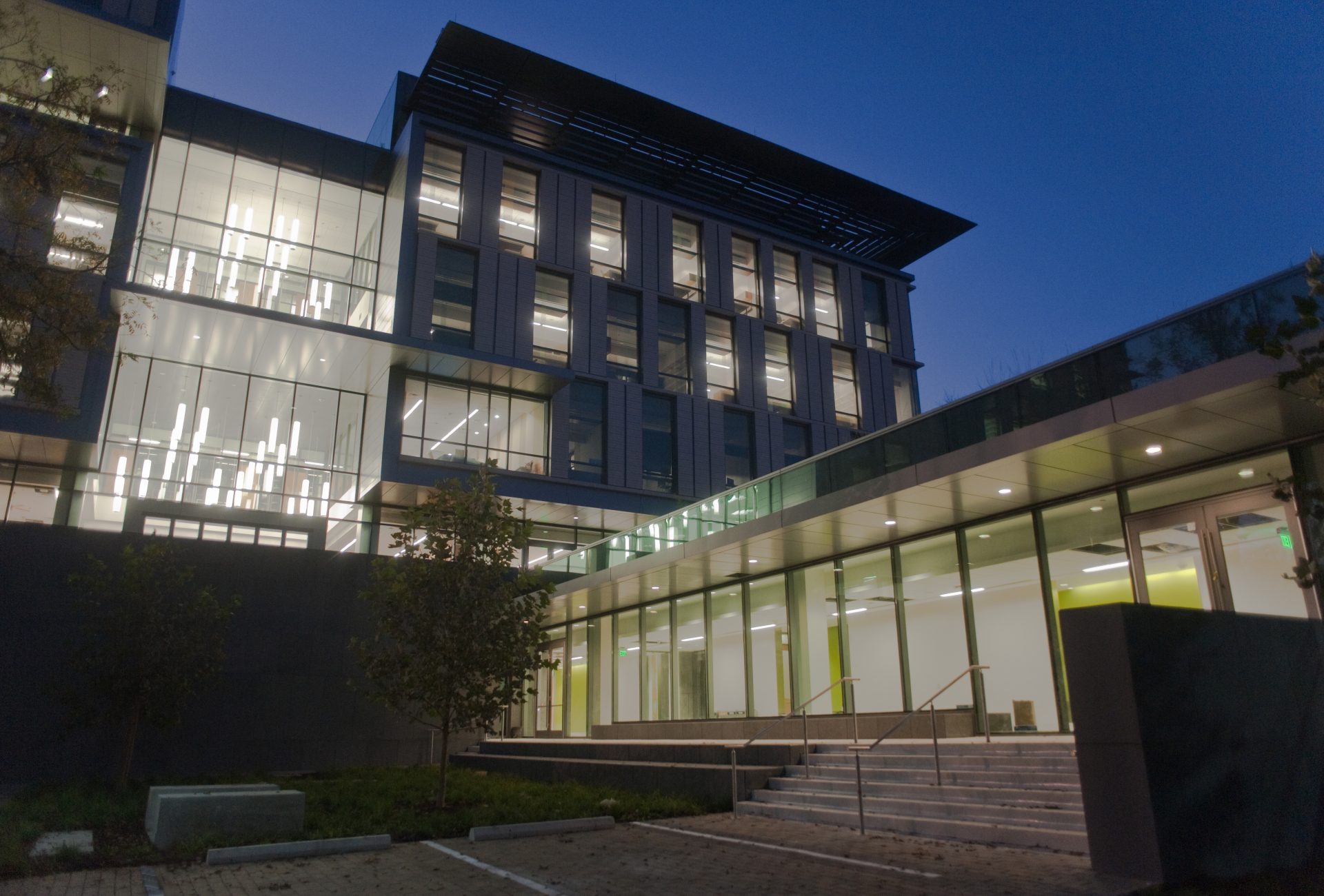 Exterior view of the new Liberal Arts Building