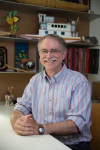 Kenneth Young, professor in the Department of Geography and the Environment. Photo by Brian Birzer.