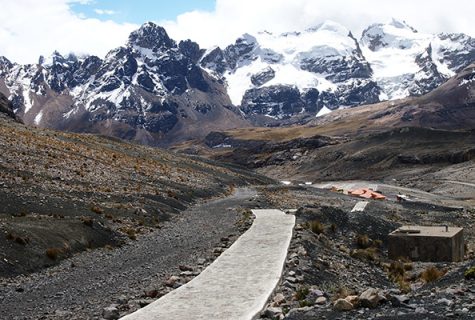 Pastoruri Glacier, Cordillera Blanca, Peru, 2014. . Photo by Kenneth Young.