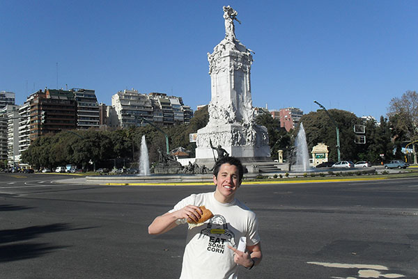 DiGiovanni in Buenos Aires.