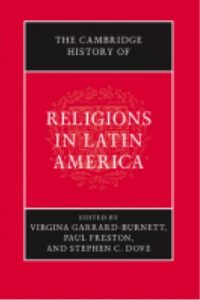 book cover for The Cambridge History of Religions in Latin America. 