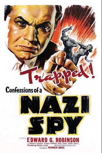 poster for Confessions of a Nazi Spy