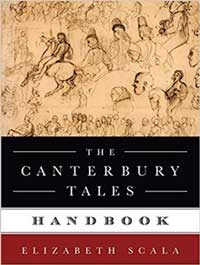Book cover for The Canterbury Tales Handbook. 