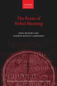 The Roots of Verbal Meaning book cover. 