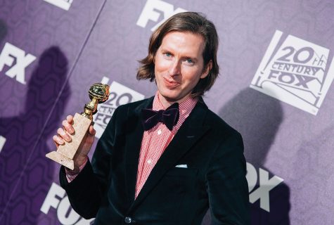Wes Anderson (Philosophy ’90) arrives for the 2015 FOX Golden Globes party at FOX Pavilion on Jan. 11 in Beverly Hills, Calif.
