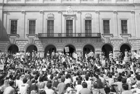 divestment protest - Leissner