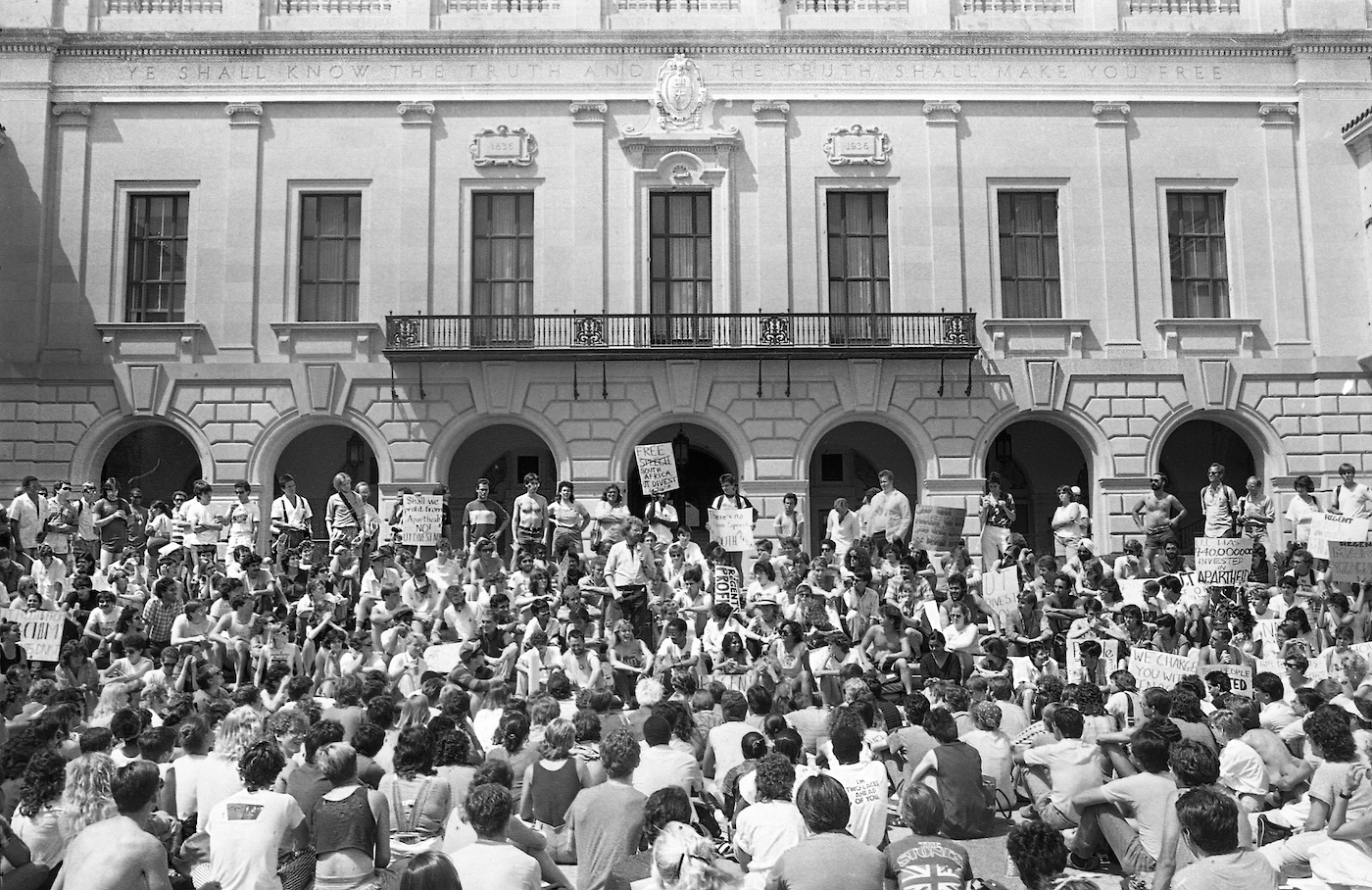 divestment protest - Leissner