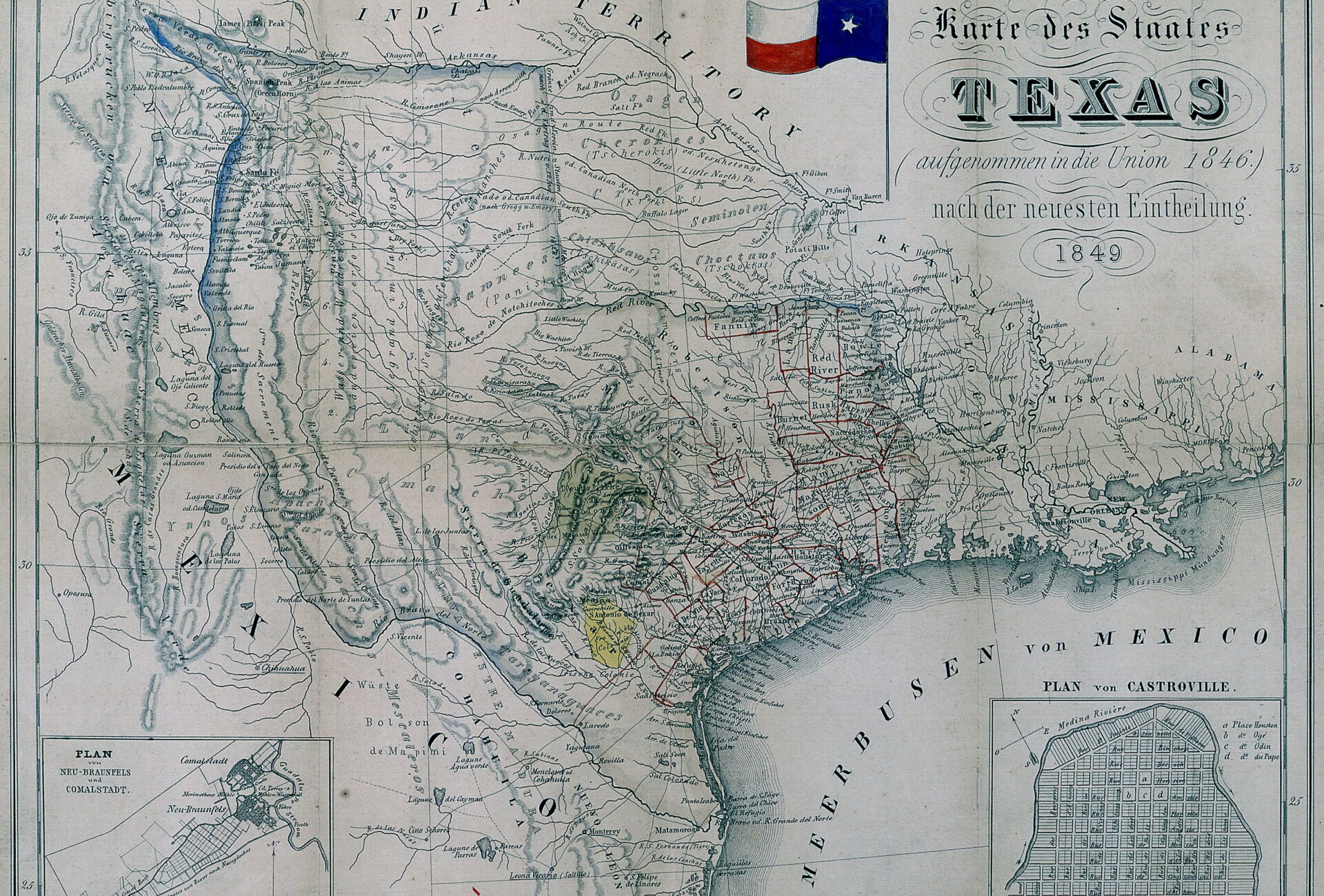 Texas-Deutsch ist Einzigartig